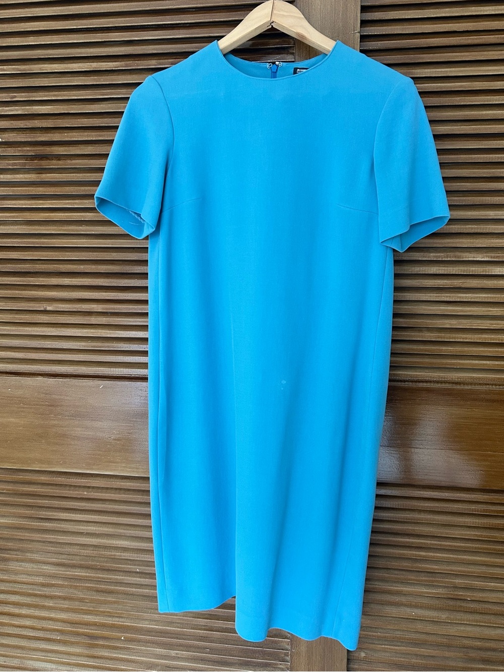 Jil Sander shift blue dress - size 36